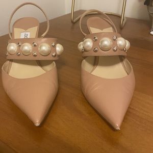 Jimmy Choo Breslin 65 in ballet pink, size 39.5